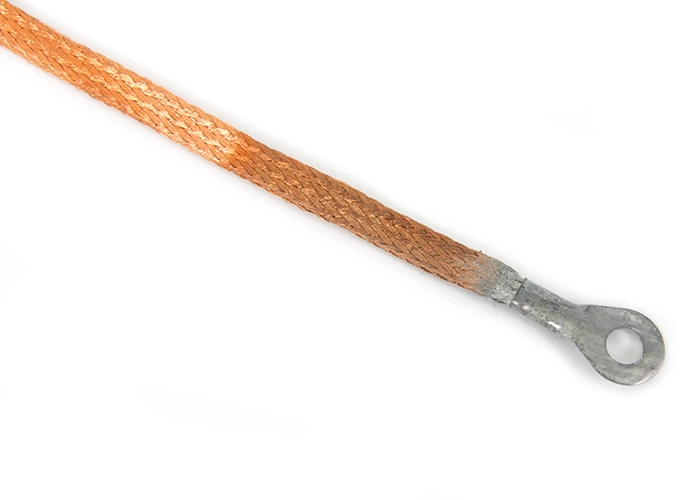 Провод массы косичка (L= 380мм, шир- 8мм) медный