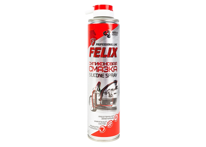 Смазка силиконовая (400мл) FELIX аэрозоль