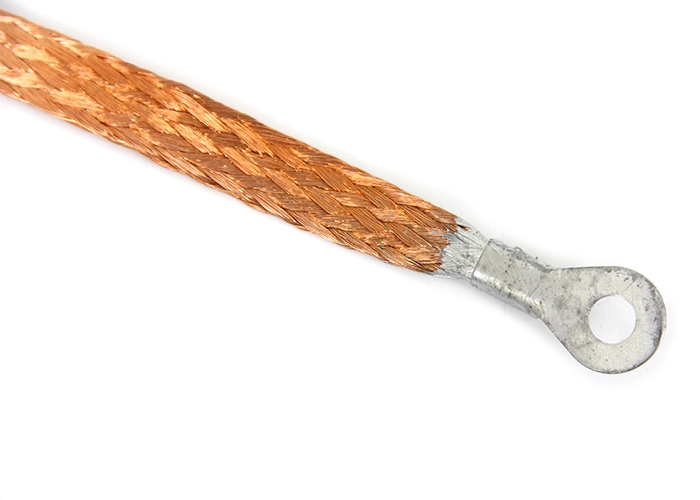 Провод массы косичка (L= 380мм, шир-16мм) медный