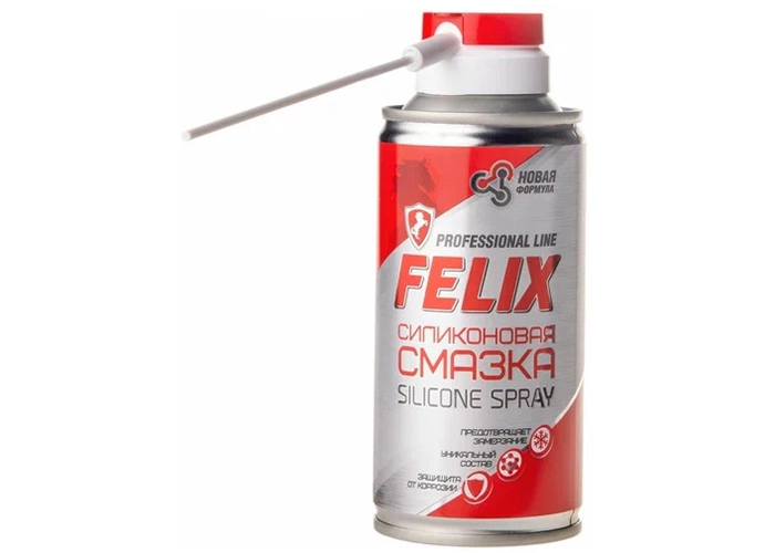 Смазка силиконовая (210мл) FELIX  аэрозоль