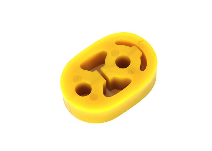Подушка глушителя для а/м Газель 3302,31105,33104 (овал) полиуретан (желтый)