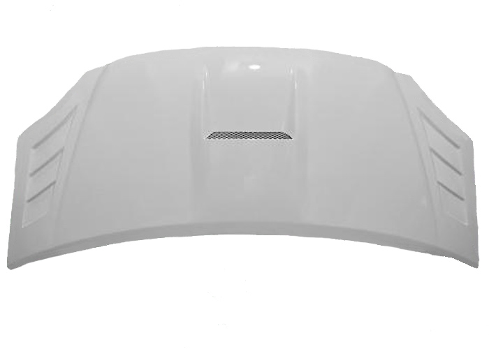 Капот для а/м Газель 3302 н/об. пластм. (белый) «Subaru» с возд/заб.