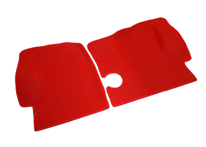 Ковры салона для а/м Газель 3302 (красный) материал EVA 3D формованные