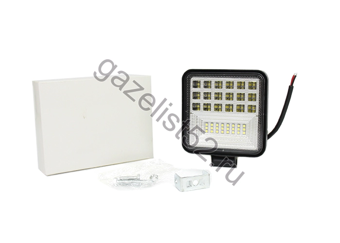 Фара светодиодная 42 LED (дальний свет) квадратная