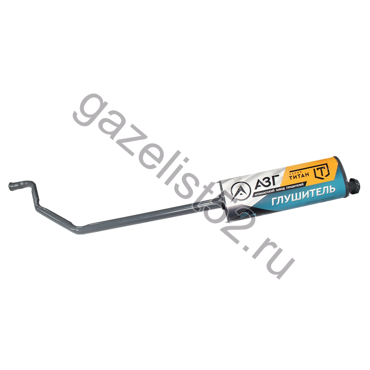 Глушитель для а/м Газель 3302 дв.405 Евро-3 (удлин. база) серия ТИТАН