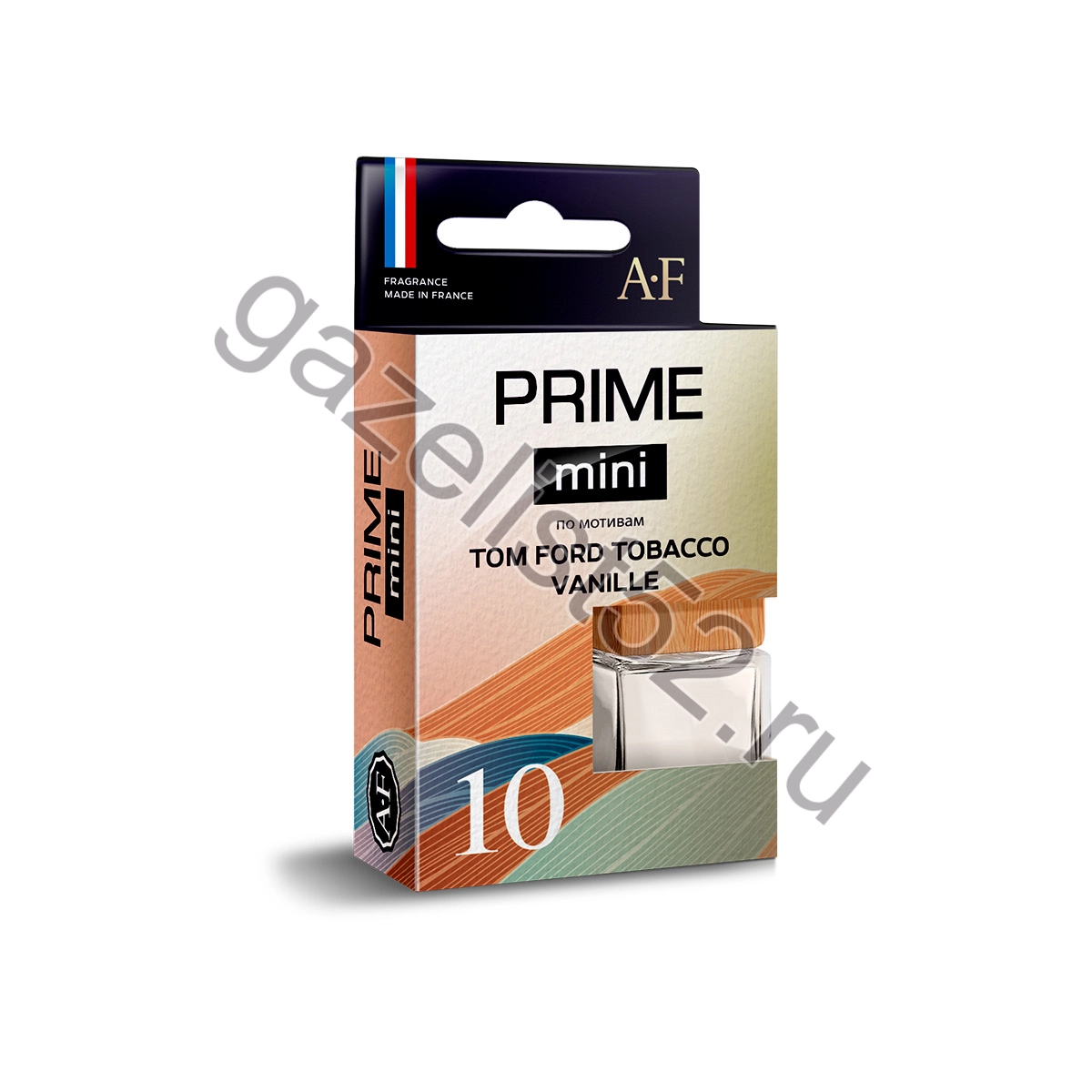 Ароматизатор подвесной PRIME mini №10 (табак, ваниль) 6 мл