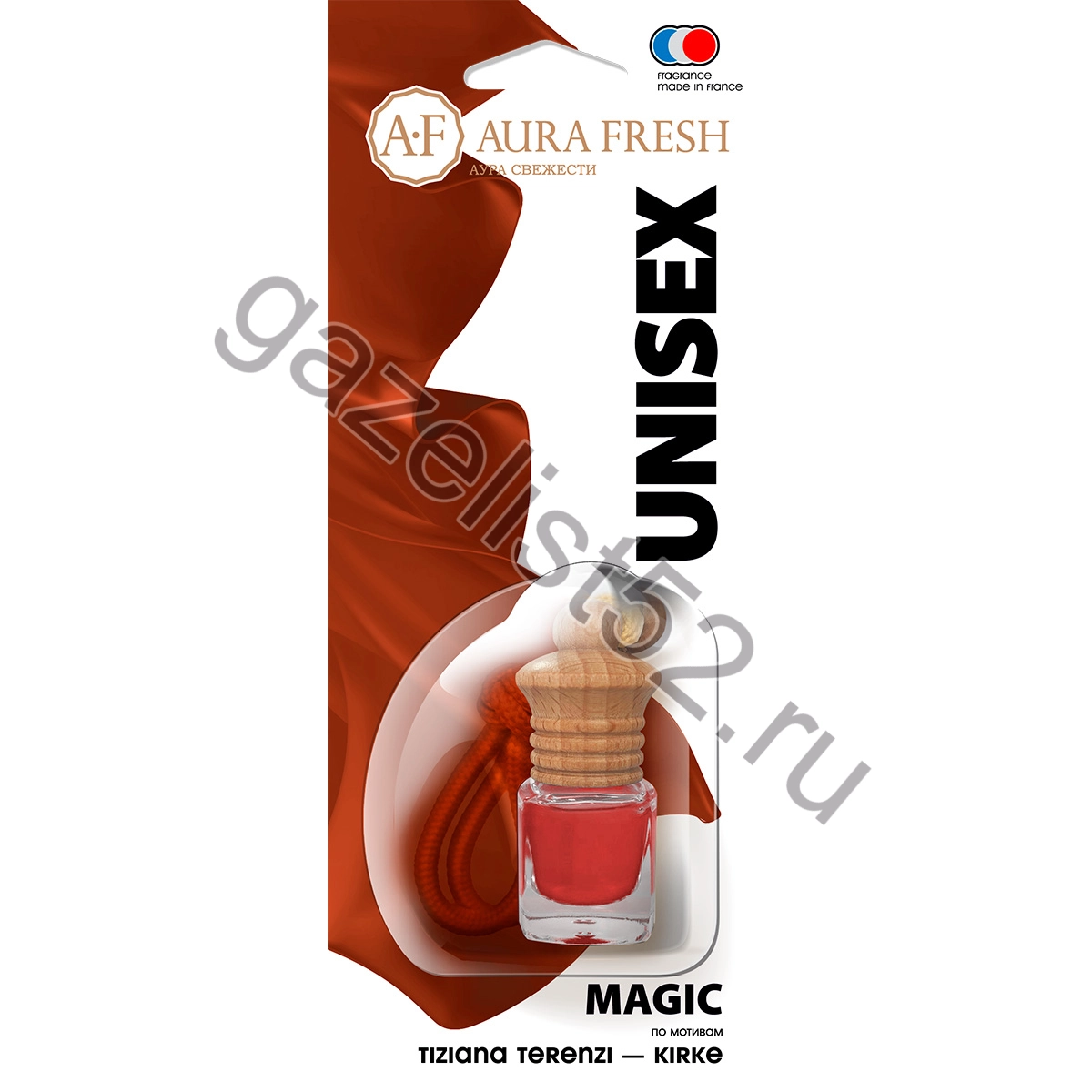 Ароматизатор подвесной UNISEX Magic (маракуйя, ландыш, сандал) 6 мл