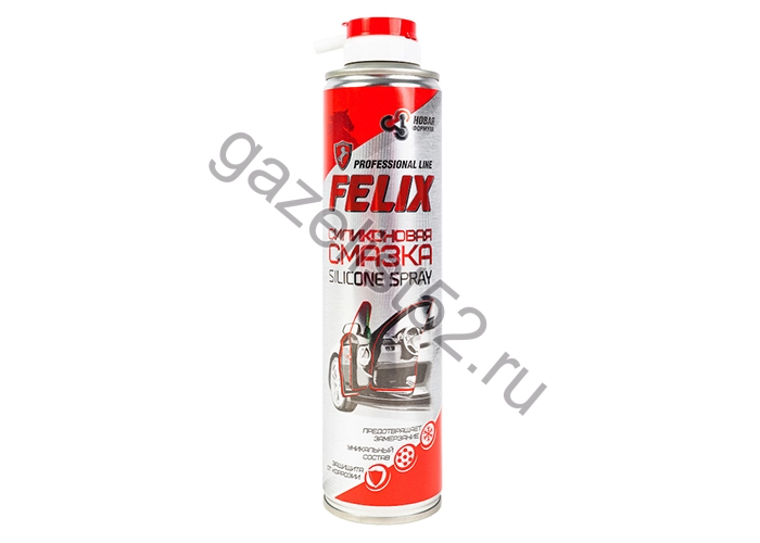 Смазка силиконовая (400мл) FELIX аэрозоль