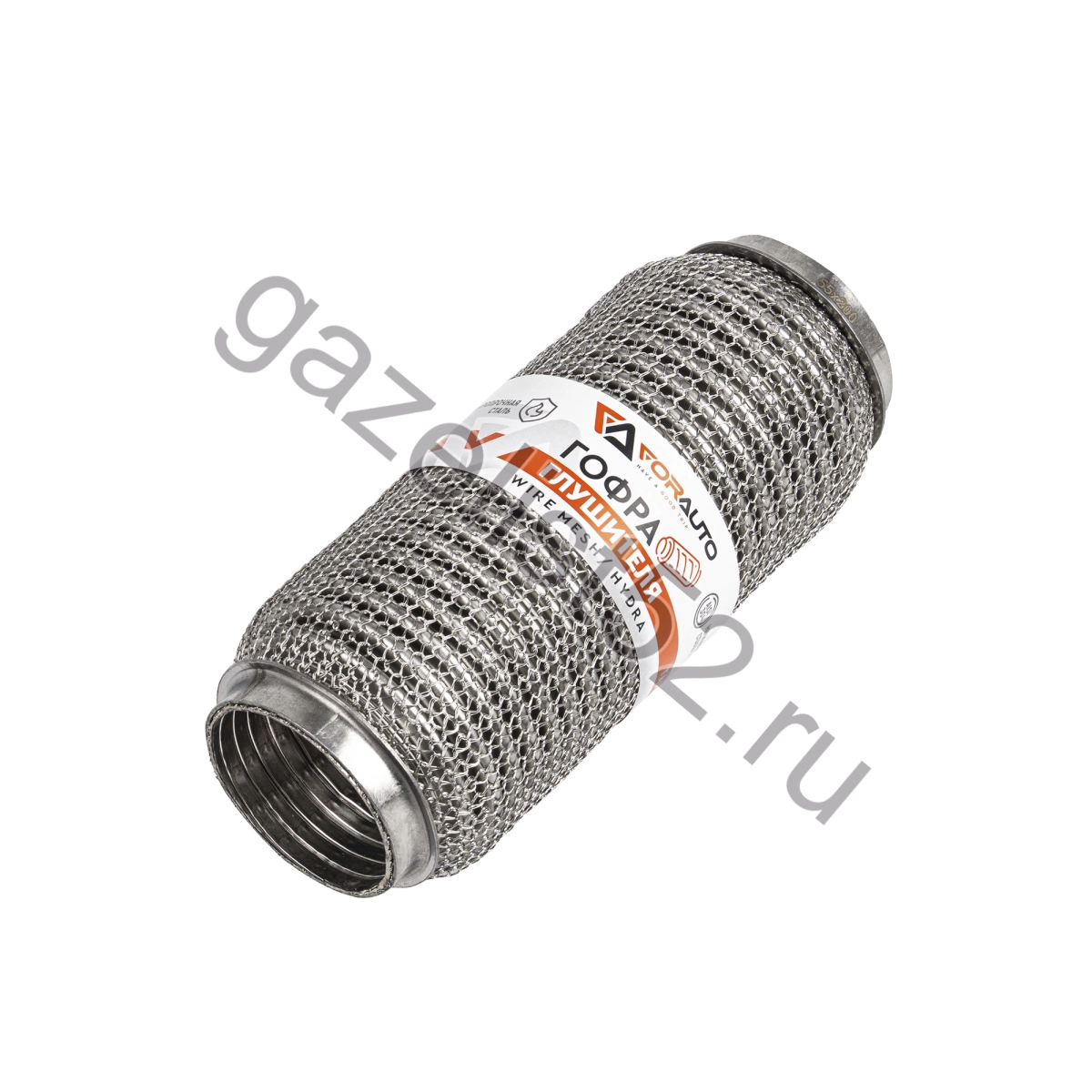 Гофра глушителя (55 x 200) 3-х слойная WIRE MESH/HYDRA