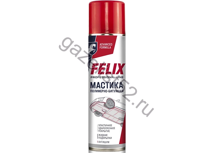 Мастика полимерно битумная FELIX (650мл) аэрозоль