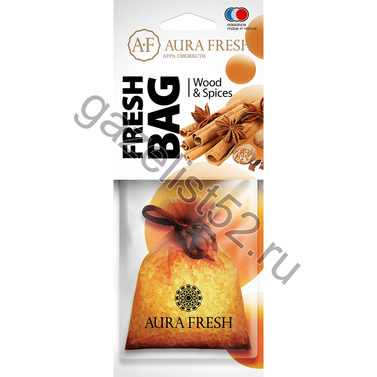 Ароматизатор подвесной FRESH BAG Wood&Spices (35 гр)