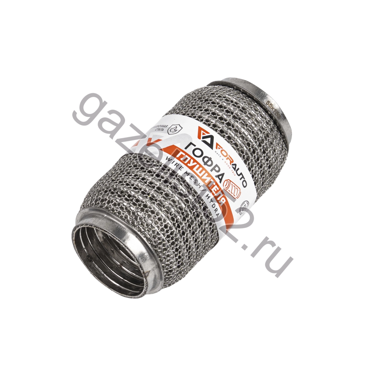 Гофра глушителя (55 x 150) 3-х слойная WIRE MESH/HYDRA
