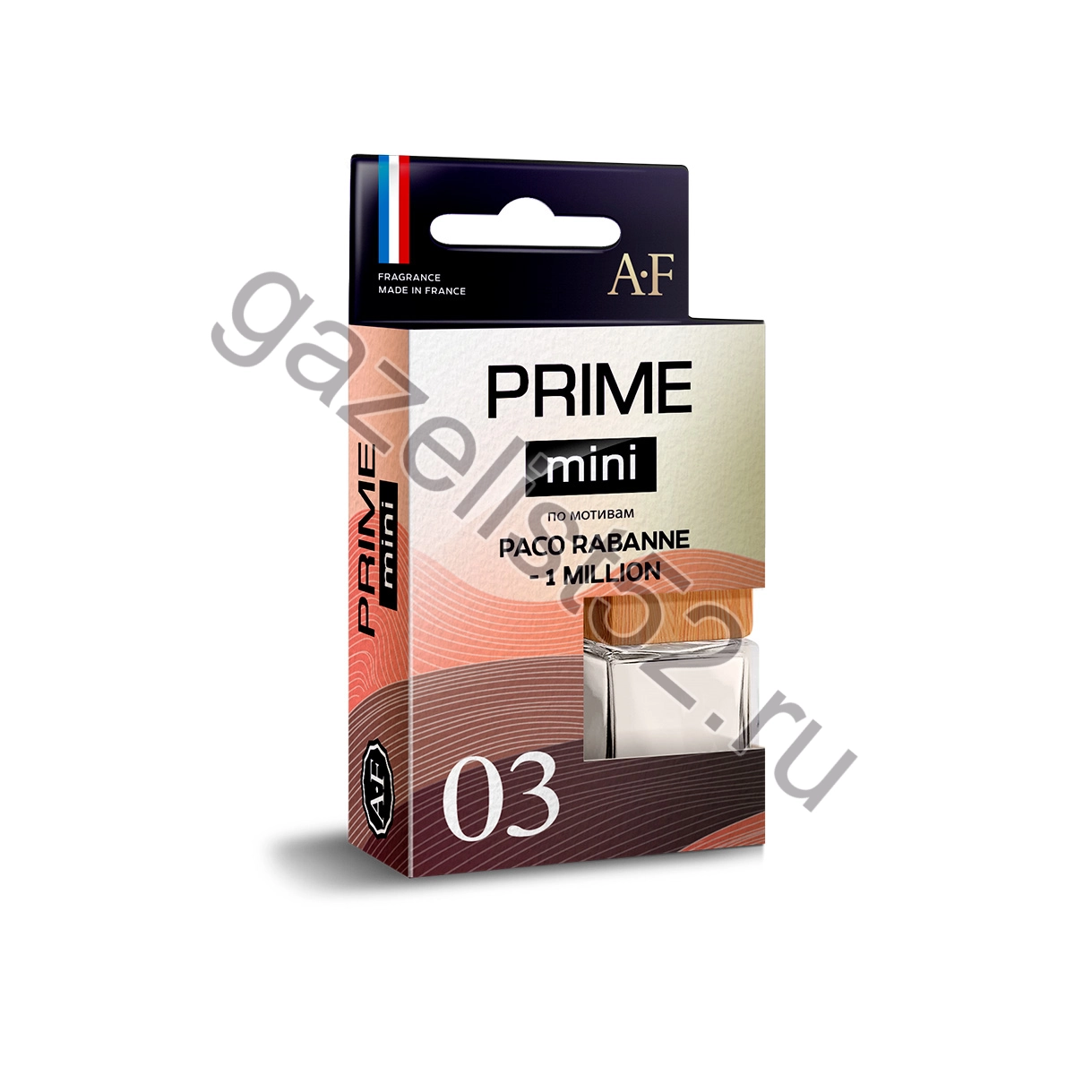 Ароматизатор подвесной PRIME mini № 3 (мандарин, корица, амбра) 6 мл